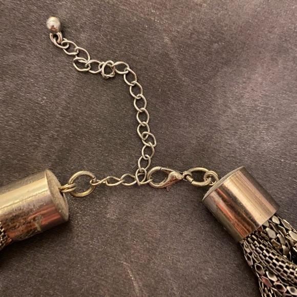 H&M Braided Chain Necklace (Gold/Silver) - Picture 2 of 3